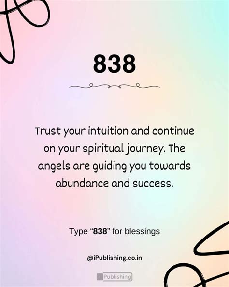 what does angel number 838 mean|838 Angel Number – Meaning and Symbolism